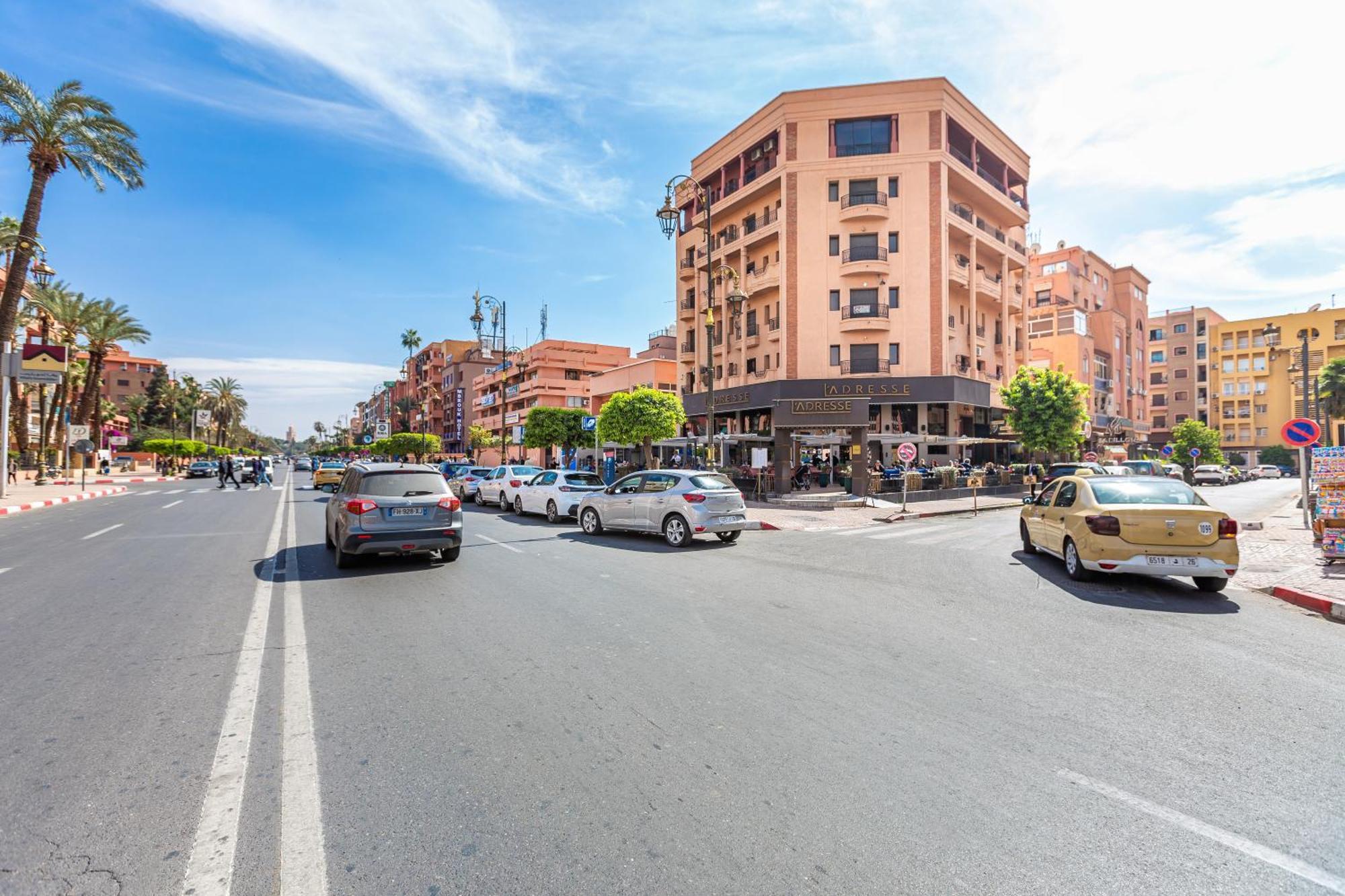 Magnifique Appartement Unique Et Central! Marrakesh Exteriör bild