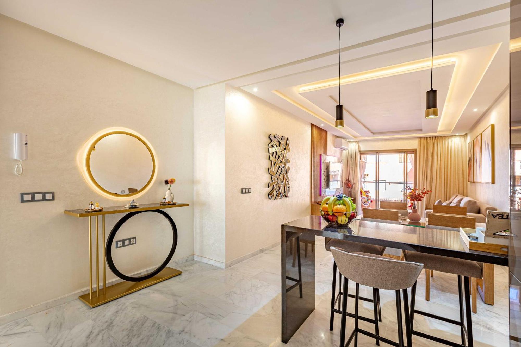 Magnifique Appartement Unique Et Central! Marrakesh Exteriör bild