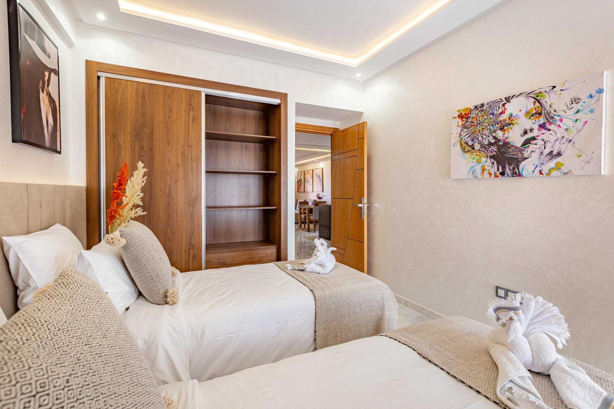Magnifique Appartement Unique Et Central! Marrakesh Exteriör bild