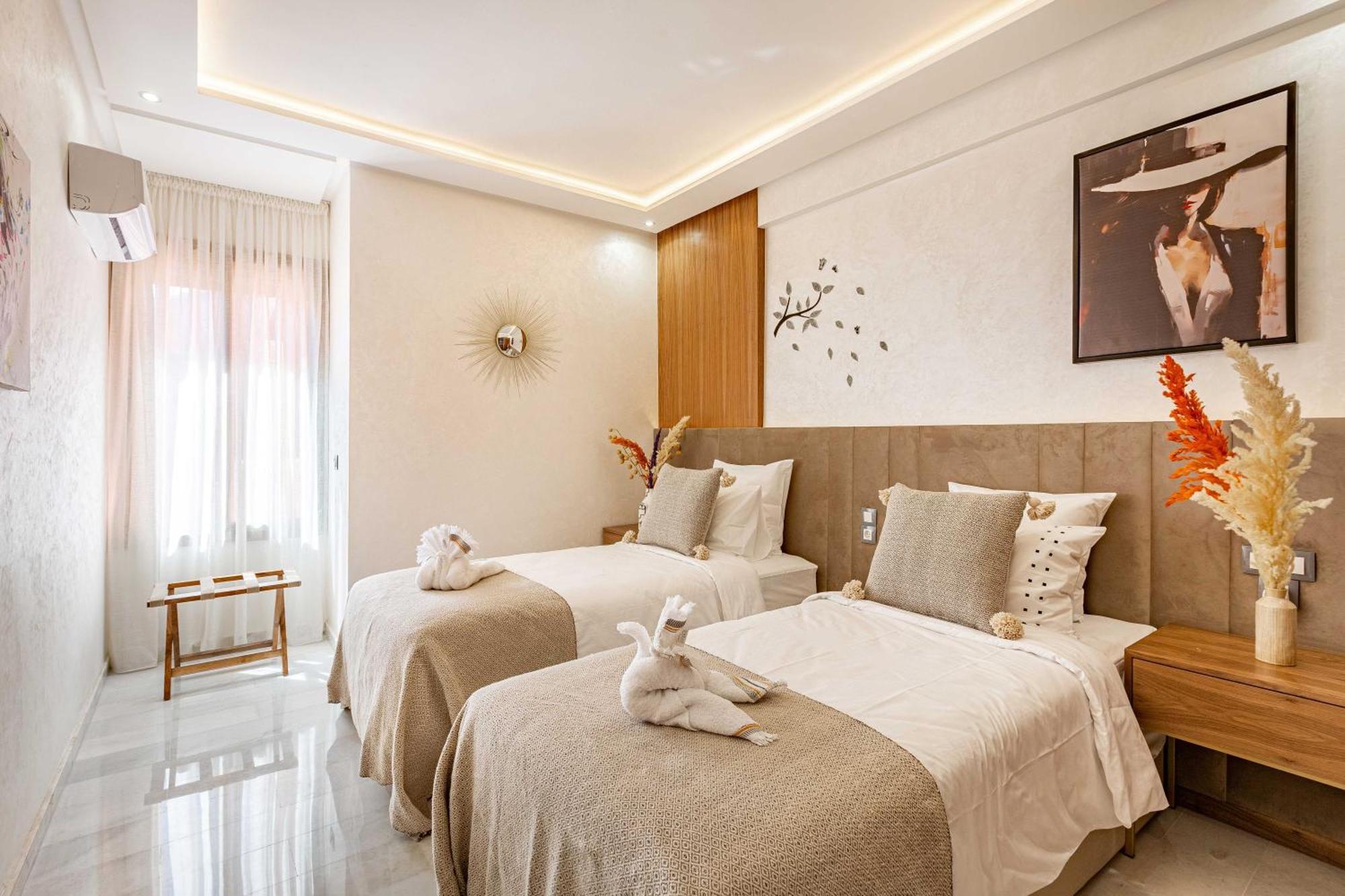 Magnifique Appartement Unique Et Central! Marrakesh Exteriör bild