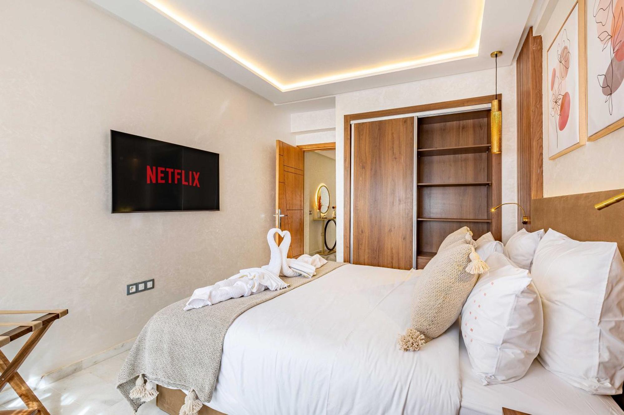 Magnifique Appartement Unique Et Central! Marrakesh Exteriör bild
