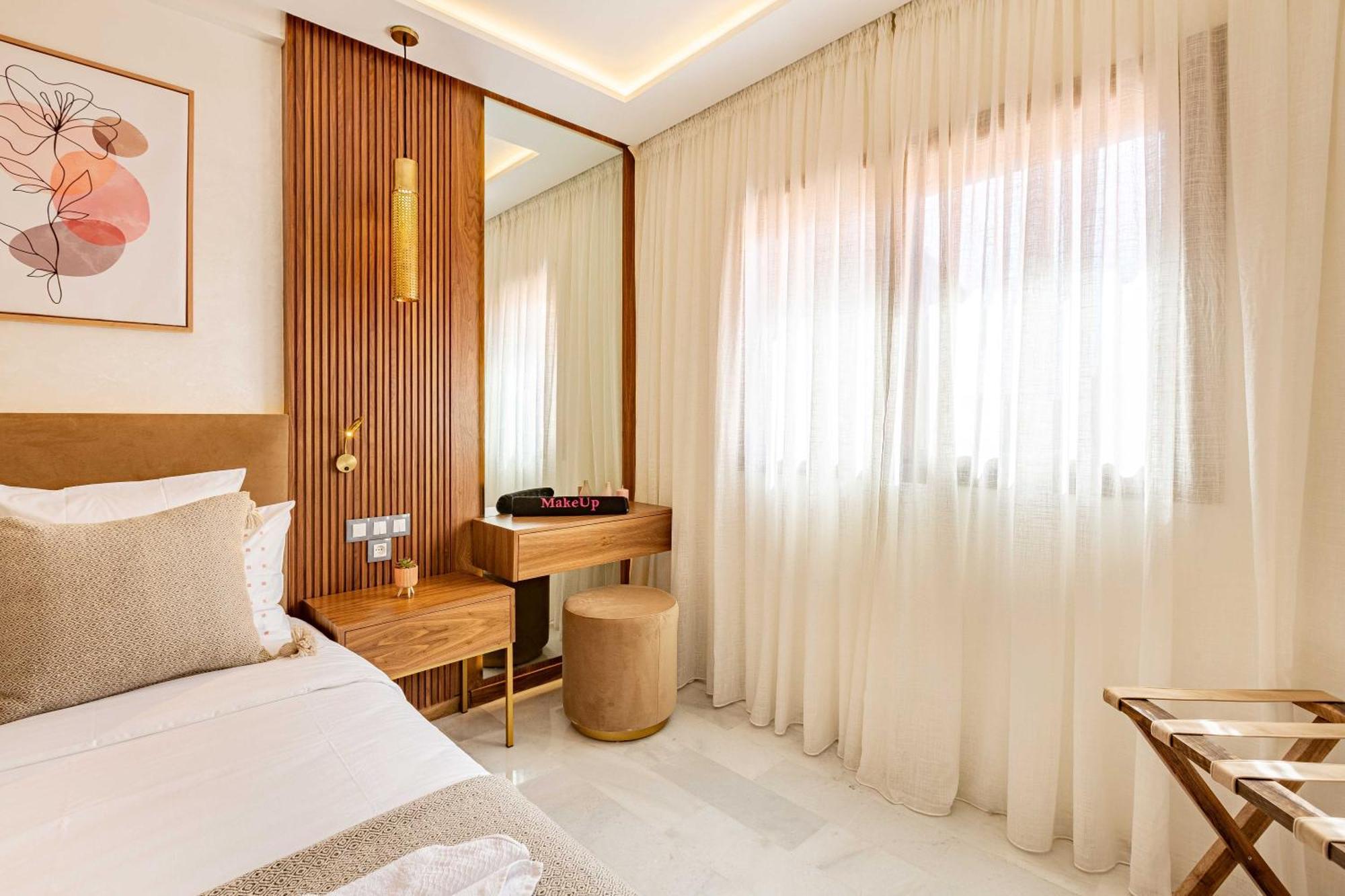 Magnifique Appartement Unique Et Central! Marrakesh Exteriör bild