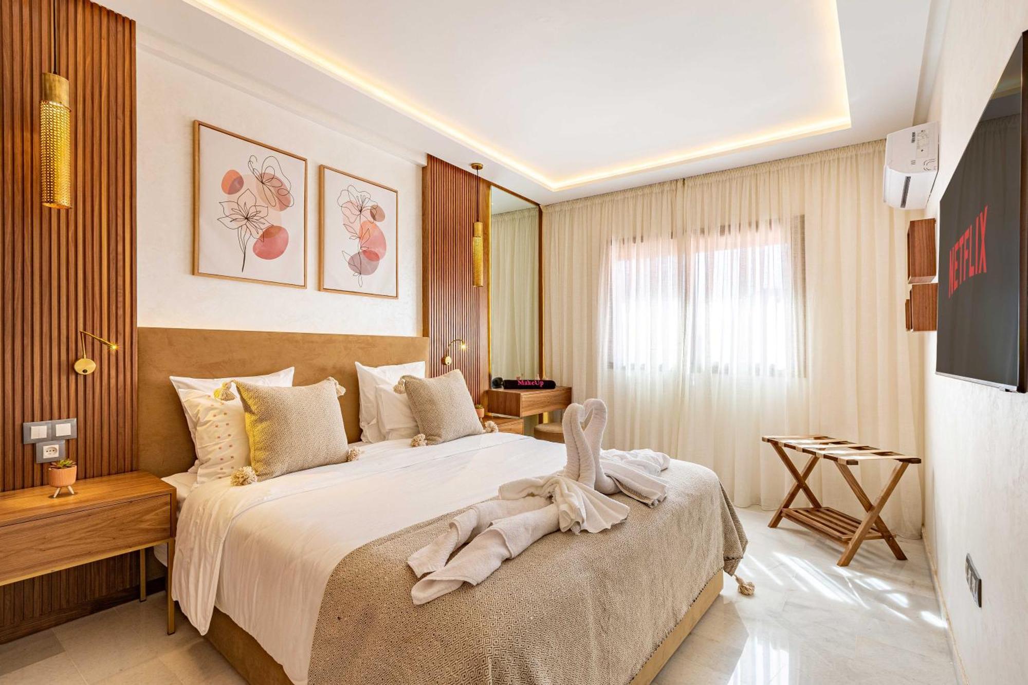 Magnifique Appartement Unique Et Central! Marrakesh Exteriör bild