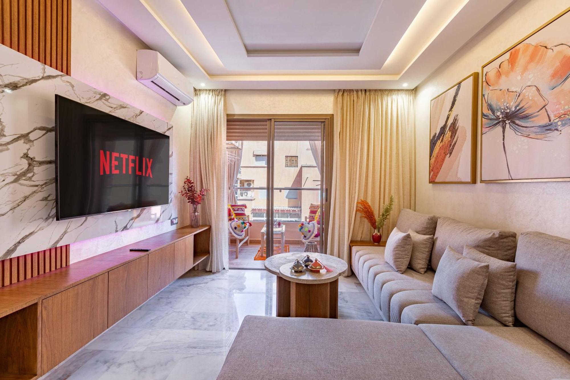 Magnifique Appartement Unique Et Central! Marrakesh Exteriör bild